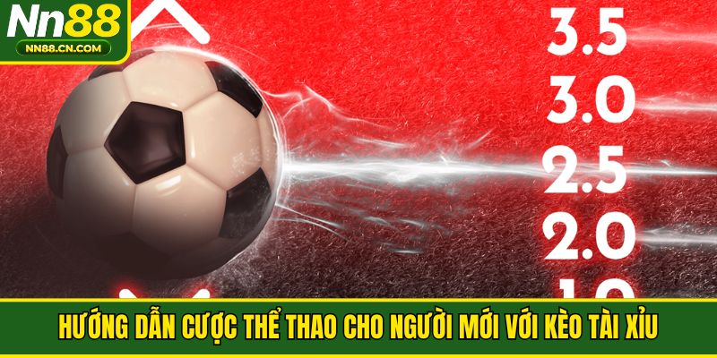 Hướng dẫn cược thể thao cho người mới với kèo tài xỉu