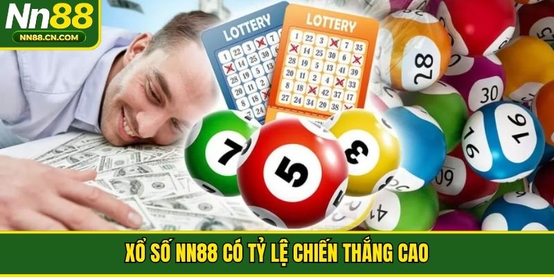Xổ số NN88 có tỷ lệ chiến thắng cao
